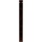 Ekena Millwork Traditional Wrought Iron Bracket, (Single center brace), Antiqued Copper 1 1/2"W x 12"D x 15"H BKTM01X12X15STRACO - alternate 3